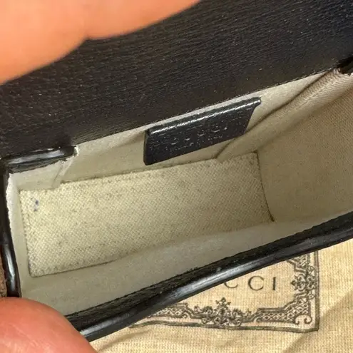 Gucci  GG 1955 supreme monogram horse bit Crossbody bag made in Italy