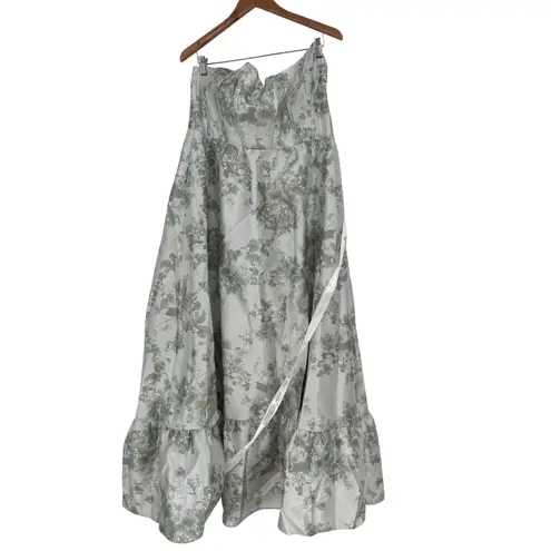 Dessy Floral Strapless Cat