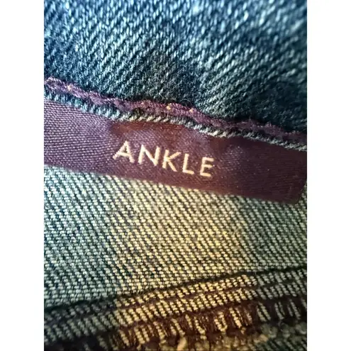 NYDJ Slim Straight Ankle Jeans Medium Wash Size 6 Petite
