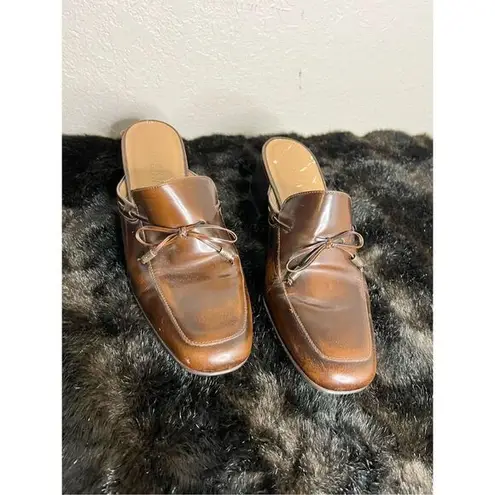 Ralph Lauren Lauren  Rosemary Shoes Women’s Size 8.5 E Brown Slip On