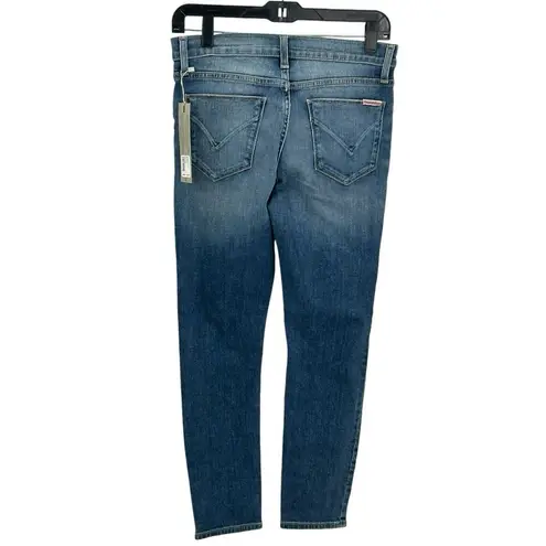 Hudson NWT Jeans Womens 27 Blue Nico Mid Rise SS Ankle Blue Falls