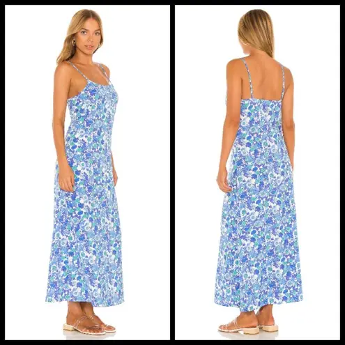 frankie's bikinis 💕💕 Isabel Floral Maxi Dress ~ Morning Glory Small S NWT