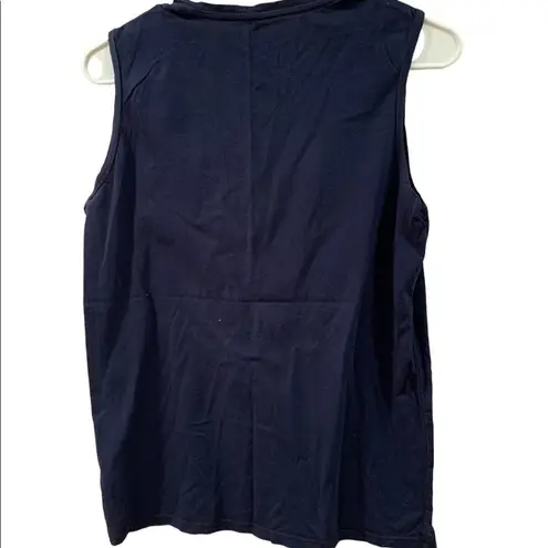 Everlane  Navy Blue Sleeveless Top