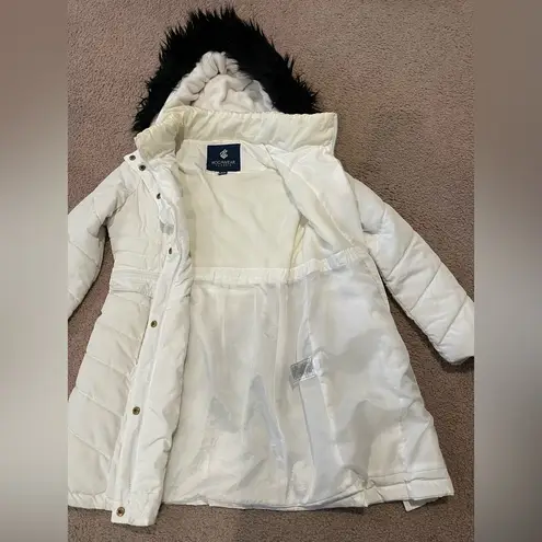 Rocawear Classic Faux Fur Removable Hooded Trim Winter Jacket