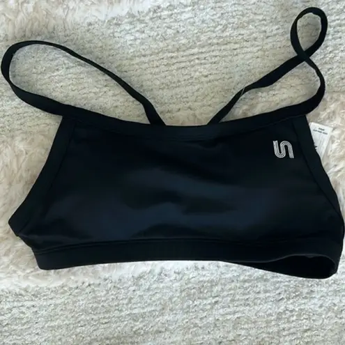 SYROKAN Athletic Training Racerback Sport Sports bra or Swim top,NWT, XS Black