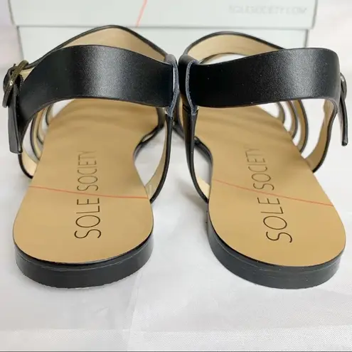 Sole Society  Eesha Strappy Ankle Wrap Sandals Size 7.5