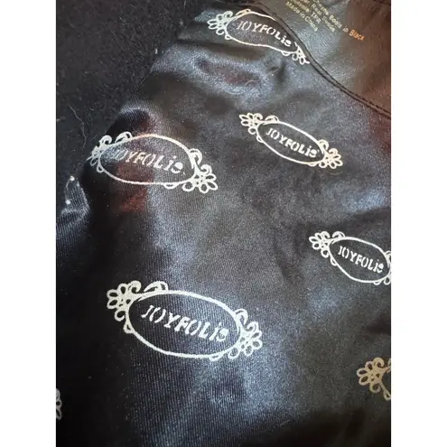 JoyFolie Cheyne Black Suede Knee High Boots Tassel Detail Lace Up 10 Boho