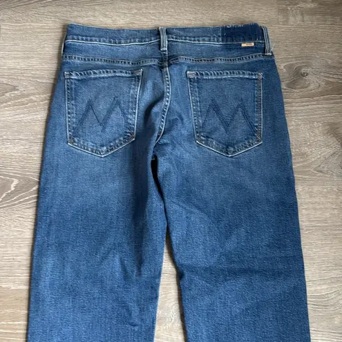 MOTHER THE SLIDER HOVER JEANS Punch Baggy 31 Blue