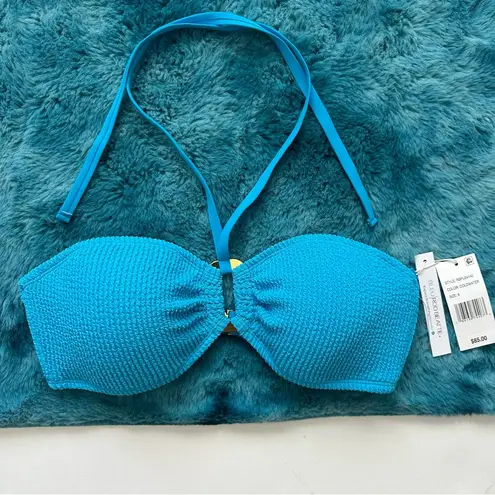 Bleu Rod Beattie Ring Bandeau Bikini Top Size 6