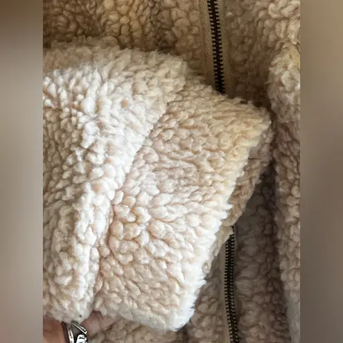 Elodie Women's Fuzzy Faux Shearling Teddy Bear Jacket