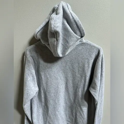 Disney Vtg Y2K Tigger “Mr.Splendiferous” Fleece Embroidered Hoodie Grey/Blue Women’s M