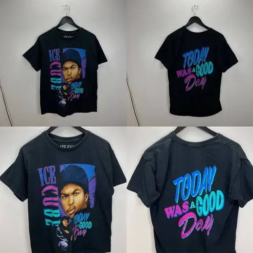 Ice Cube Graphic Rap Tee Medium Black Hip