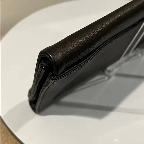 Emilio Pucci Dark Brown Leather Wristlet EUC