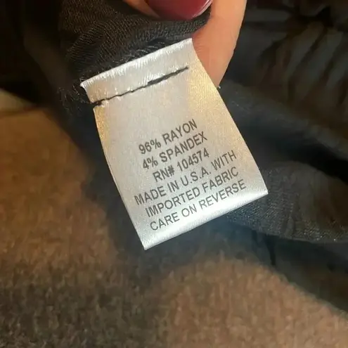 The Vanity Room NWT size medium black with gold shimmer dress