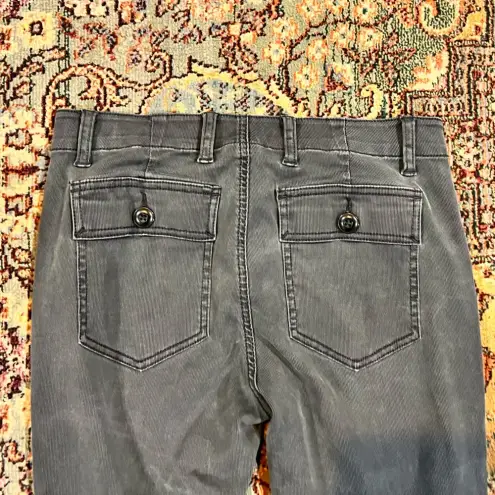 CAbi FINAL PRICE  The Quest Pants Ribbed Gray Skinny Ankle