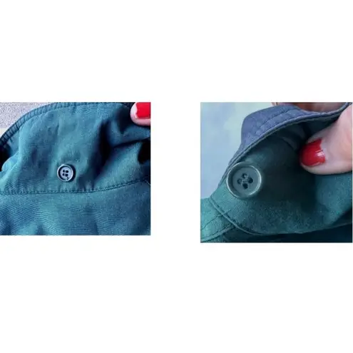 London Fog VTG 1990s Towne Jacket Windbreaker Green Unisex Medium Petite…