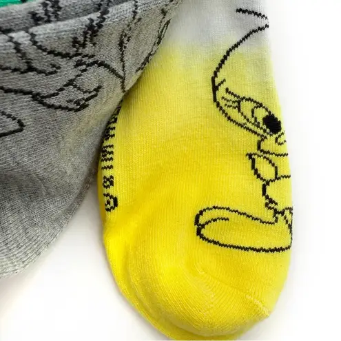 Looney Tunes Womens No Show Socks Bugs Bunny Tweety Bird Daffy Duck Taz Martian Pink