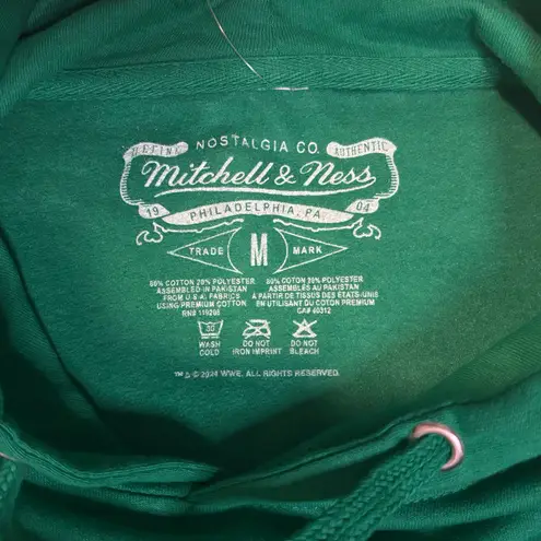 Mitchell & Ness WrestleMania Hoodie Green Medium