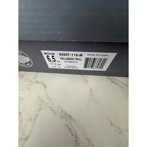 Palladium Women's Pallabase Twill White Lace-Up Combat Boots