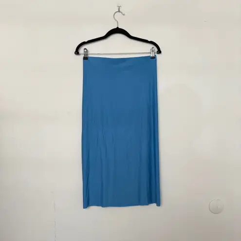 Vix Paulahermanny Solid Megan Midi Dress, Light Blue