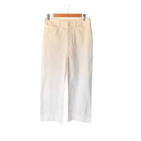 Apiece Apart - Chino Merida Pants Cream Wide-Leg Pants Sz 8