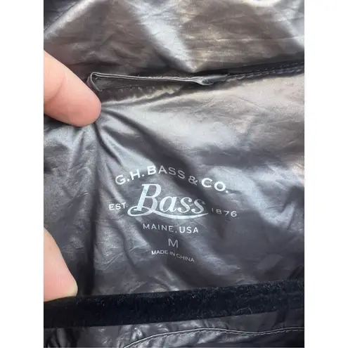 GH Bass Outdoors Shinny Silver Woman’s Winter Jacket Size Medium