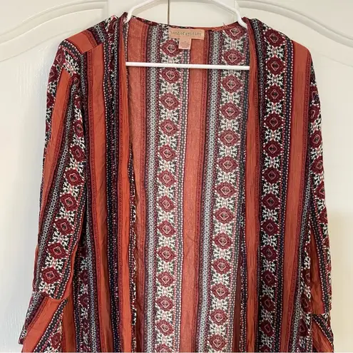 Band of Gypsies  Patterned Kimono Size XS