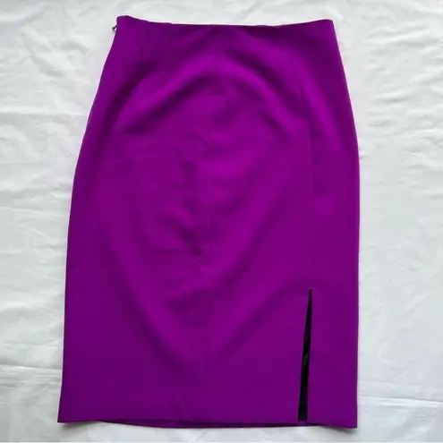 Ellen Tracy fuschia pencil straight skirt size 2