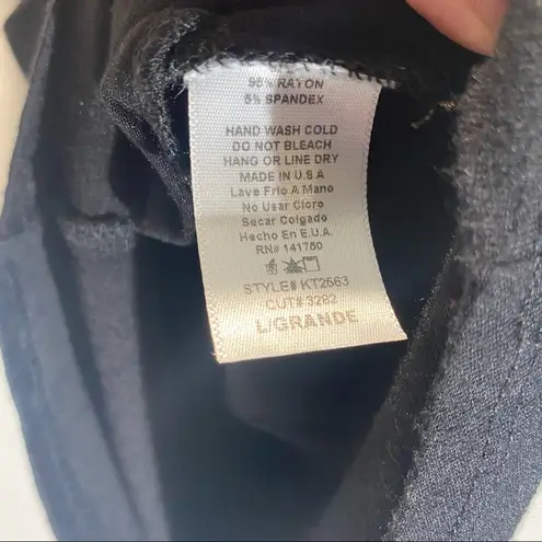 Glamour Farms Boutique Black Top Women’s Large