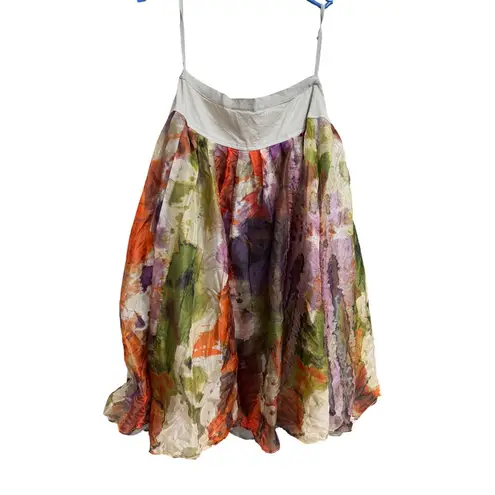 Edme & Esyllte/Anthropologie Watercolor Skirt A