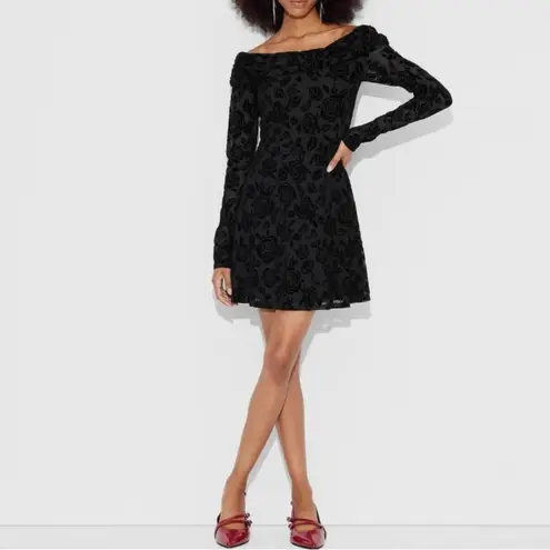 Wild Fable  Women's Long Sleeve Fit and Flare Mini Dress