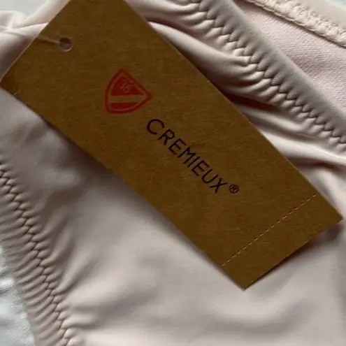 Daniel Cremieux Cremieux Seawater White & Mauve Colorblock One Piece Swim Suit New Size Medium