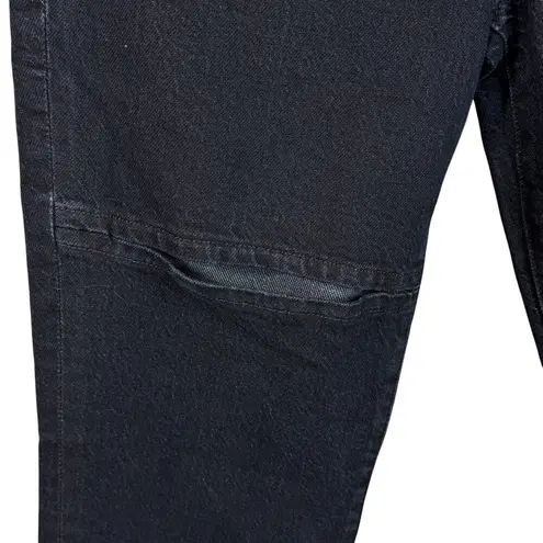 EXPRESS  SZ 2R ‘90s Skinny High-Rise Jeans Pockets Slit Dark Wash Blue New Womens