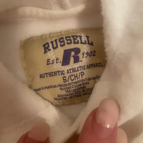 Russell Athletic Univ of Missouri Mizzou retro designed Hoodie Wms sz Sm