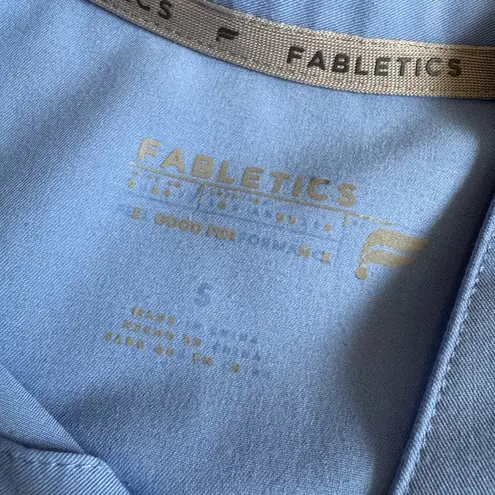 Fabletics  Celi Blue Scrub Set- Evolve Top And On Call Joggers- S/M - Image 8