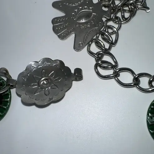 Heineken Big Red Bottle Cap Necklace/belt Shiny Colorful Vintage 36" Christmas