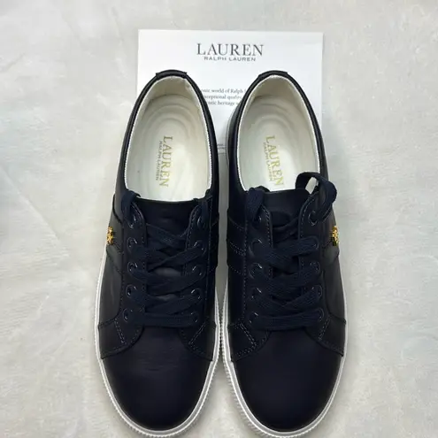 Lauren Ralph Lauren Janson II Nappa Leather Sneakers