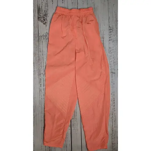 Ocean Pacific Vtg OP  Neon Orange Peach Windbreaker Track Suit‎ Jacket Pants sz S