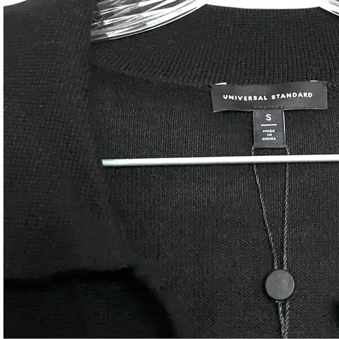 Universal Standard NWT  100% Merino Wool Button Down V Neck Duster Cardigan Dress