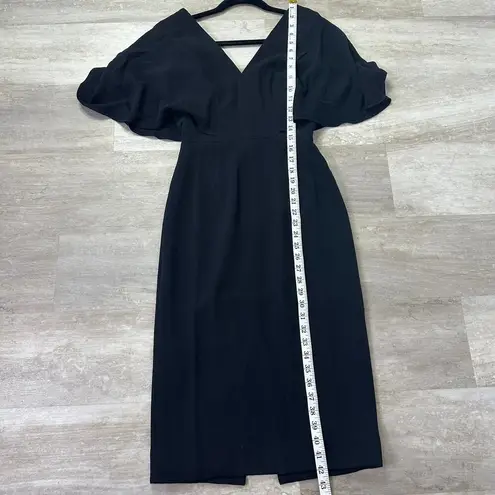 Dress the Population Louisa Butterfly Sleeve Cocktail Dress in Black Size XS