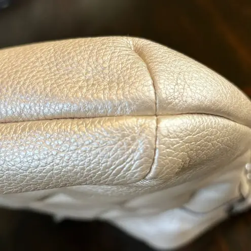 Aimee Kestenberg SOFT METALLIC GOLD PINCH QUILT CROSSBODY BAG PURSE