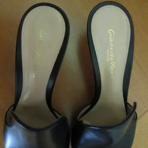 Gianvito Rossi Black Mules - Size 39