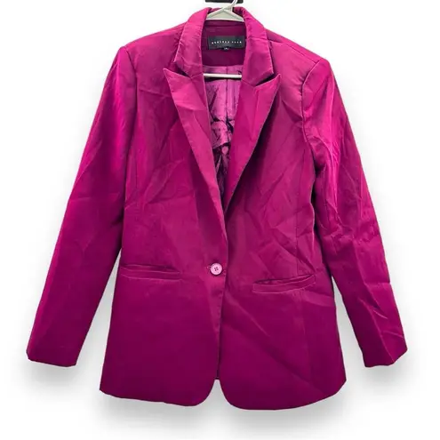 Endless Rose RTR Purple Pink Single Breasted Long Sleeve Blazer Sz S