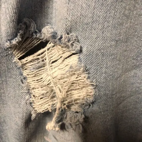 True Craft  High Rise Skinny Jeans Button Fly Distressed 22W thumbnail 4