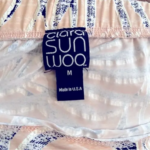 Clara Sun Woo Tropical Print Wrap Skirt