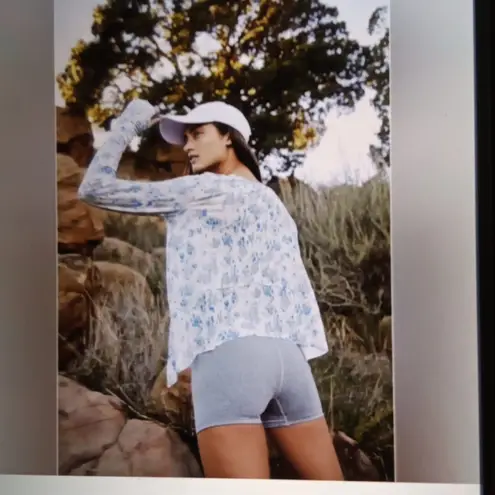 Free People  Movement Breezy Tempo Long Sleeve Top Womens Size S/P