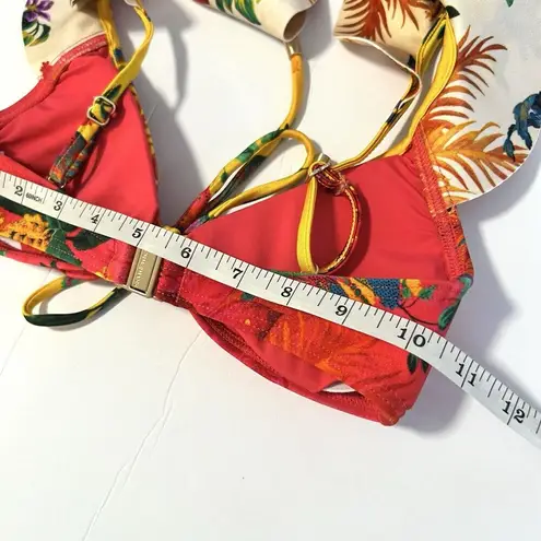 Zimmermann NEW  Sz 2/4 Ginger Frill Ruffle Tie Bottom Bikini Set Splice Floral