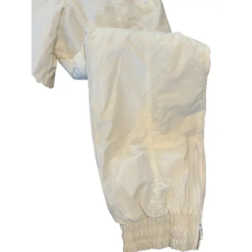 White Stag VTG Women’s Ski Pants Sz 12 White Nylon Snowboard Winter Gear