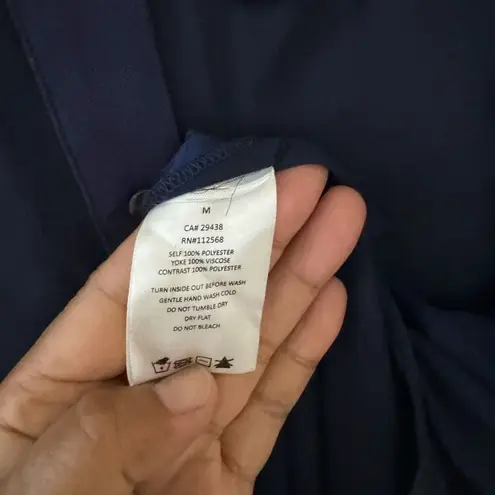 Miss Me NWT  Tunic‎ Button Up Chiffon Side Slit - size M