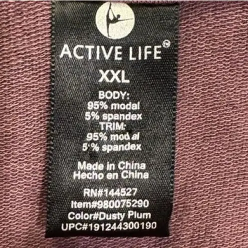 Active Life Women's Purple Sleeveless Scoop Neck Casual Dress Size XXL